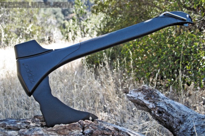 Preview – SHTF – Inspecting Zippo’s 4-in-1 Woodsman Axe