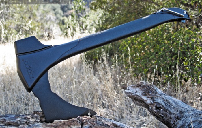 Preview – SHTF – Inspecting Zippo’s 4-in-1 Woodsman Axe