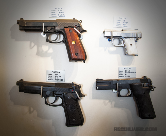 pistols-Aguila Family Collection