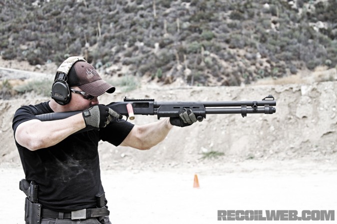 Firing-the-Mossberg-590A1-Magpul