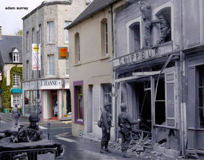 Ghosts of History US troops in France after D-Day