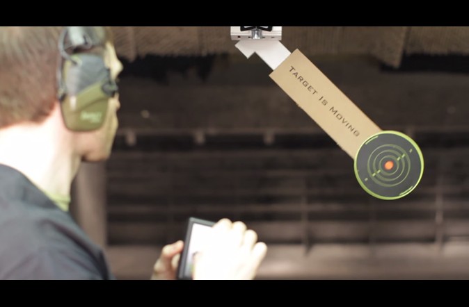 The target is moving