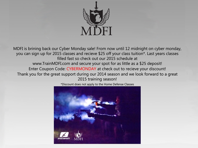 Cymber Monday - MDFI
