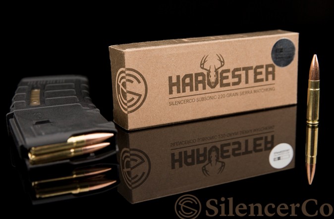 SilencerCo Releases Suppressor Ammunition