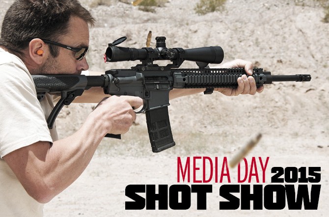 Shot Show 2015 Media Day at the Range