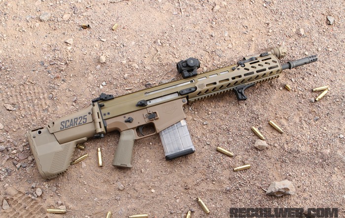 Handl Defense SCAR 25 — Exclusive High Speed Video