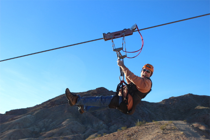 Things to do in Vegas - ziplining