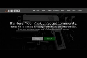 “Gun District” – Facebook for pro Second Amendment people?