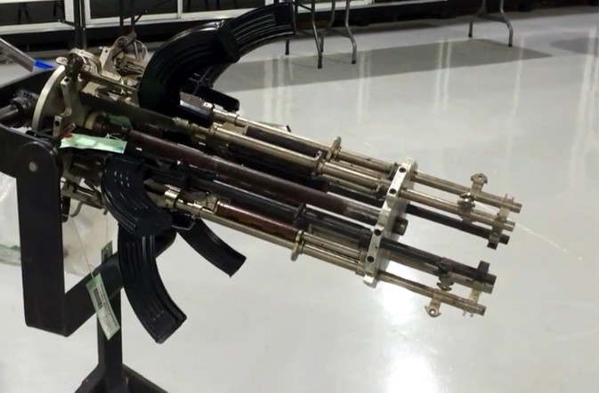 “Field Expedient” Gatling Gun