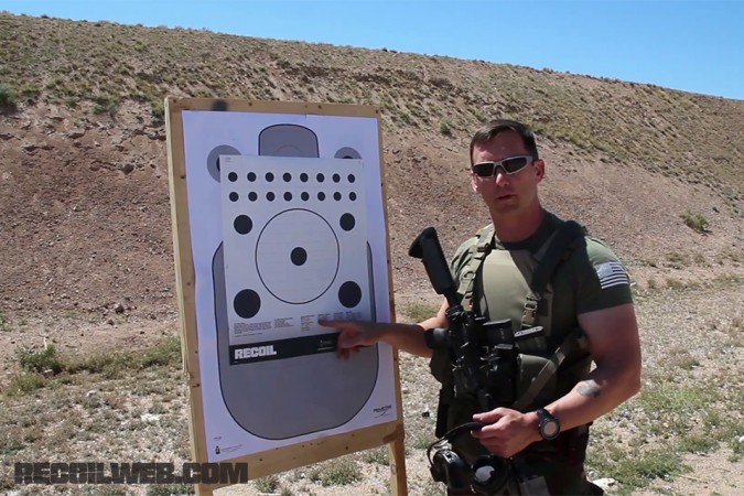 travis haley explains how to use the bcm target in recoil issue 18 recoil