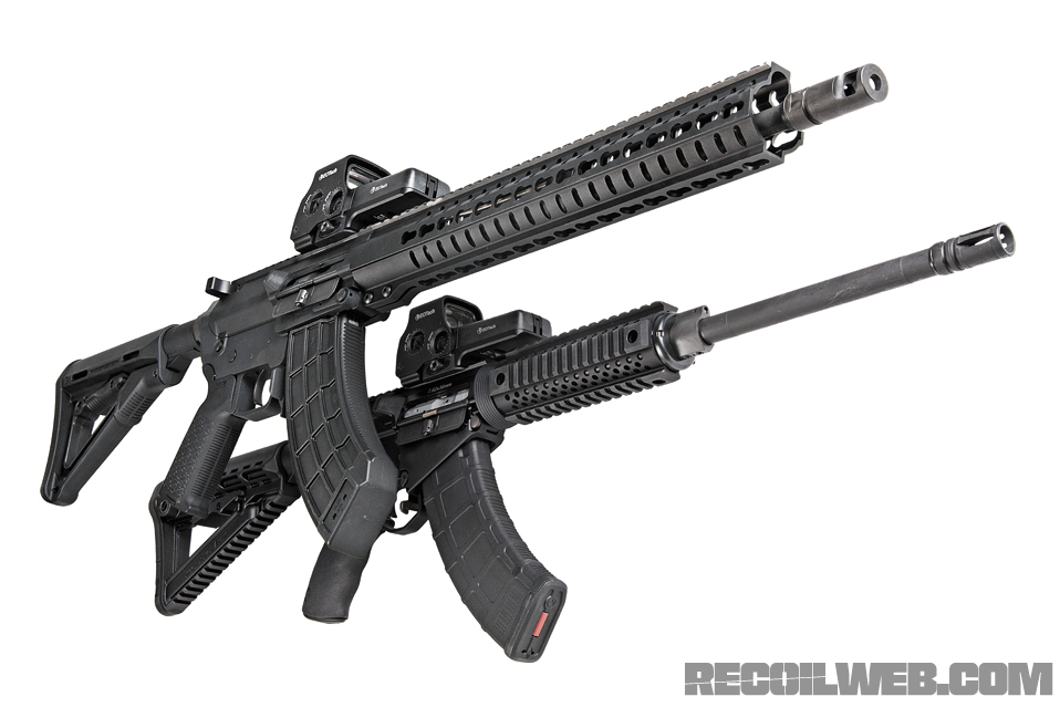 Lar and recoil magazine