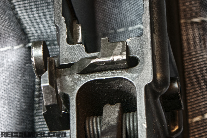 bolt latch damage from FCD use