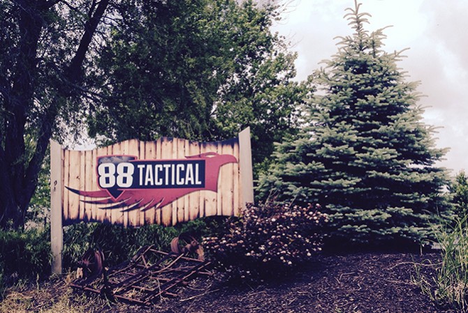 On the range at 88 Tactical – VCQB