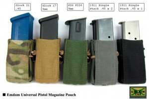 EMDOM USA’s Universal Pistol Mag Pouch