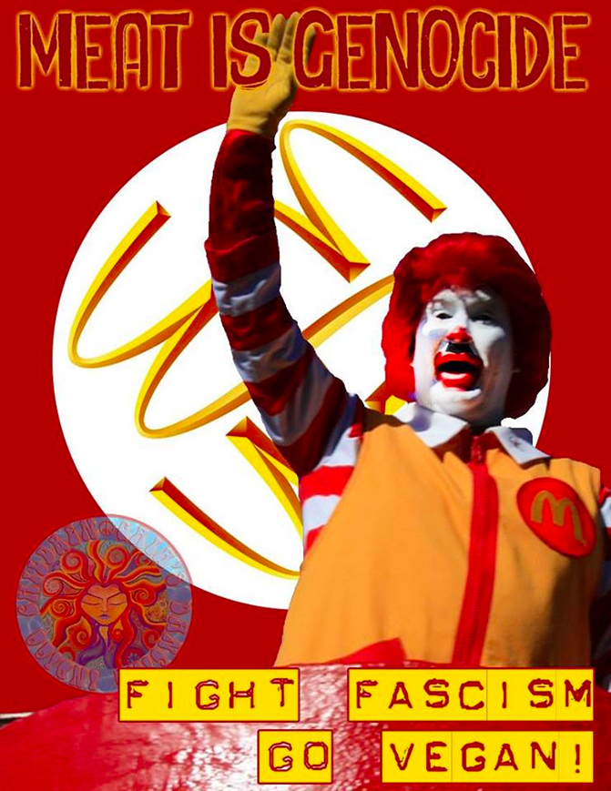 Fight Fascism Go Vegan