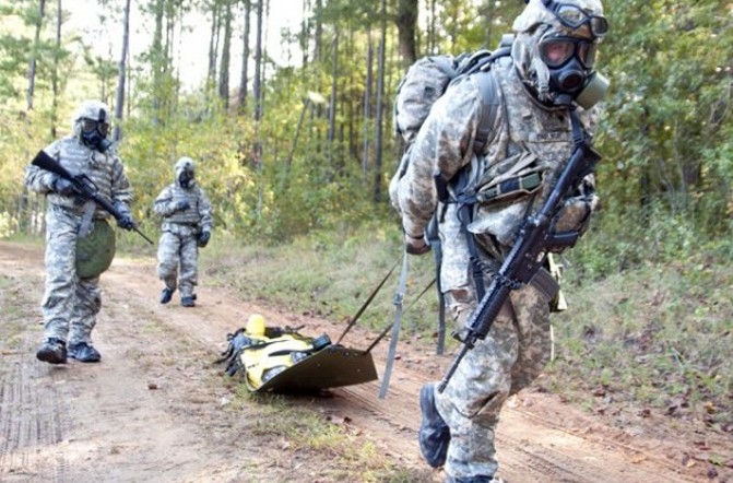 Improved Chemical Warfare Suits Tested at Natick