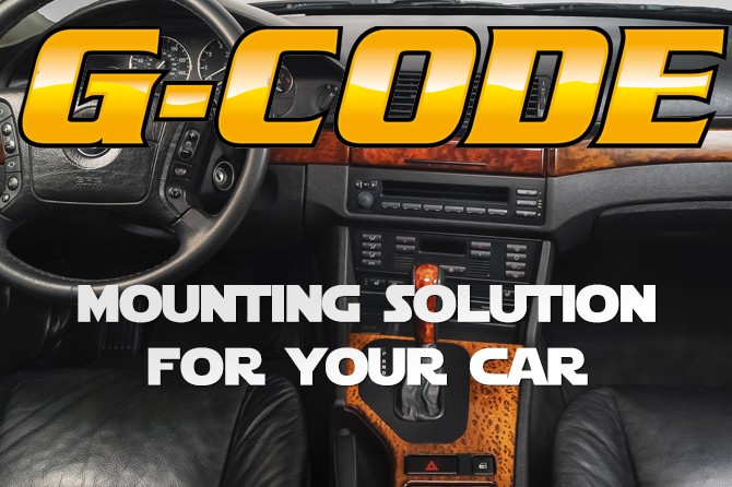 G-Code: RTI Mounting Solution for your Car