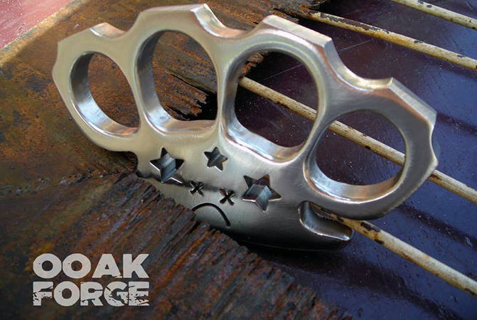 OOAK Forge knuckle duster