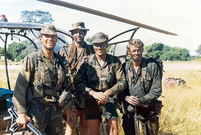 Rhodesian SAS chest rigs