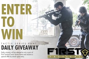 Daily Tactix Tactical Pants Giveaway from First Tactical