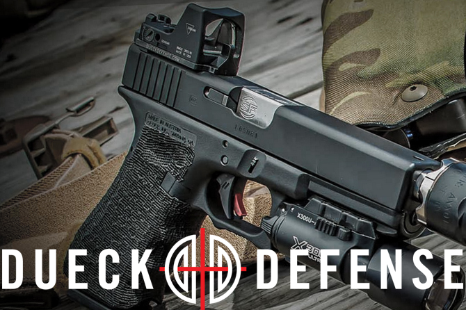 Dueck Defense RBU: Red Dot Back Up Sight Base Dueck Defense RBU: Red Dot Back Up Sight Base