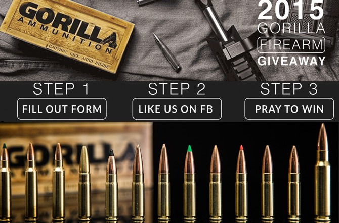Win a Rifle from Gorilla Ammunition