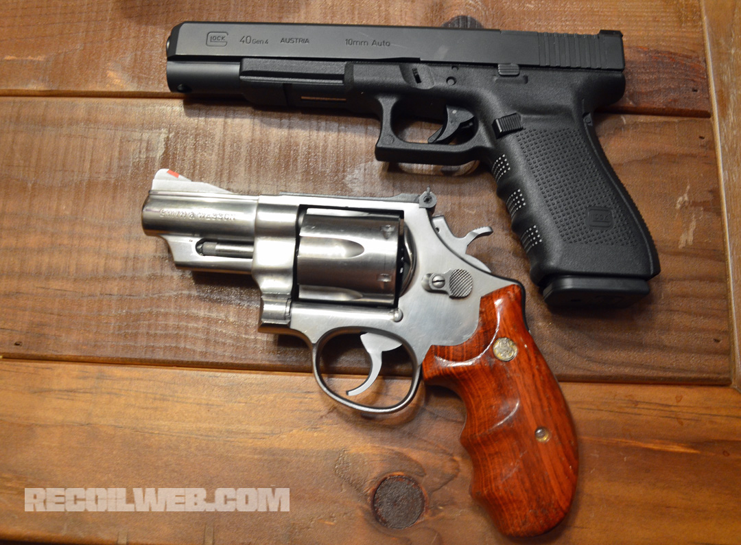 Does a 10mm fired from a 6" Glock=the power of a 41 Magnum fired from a 3" revolver?