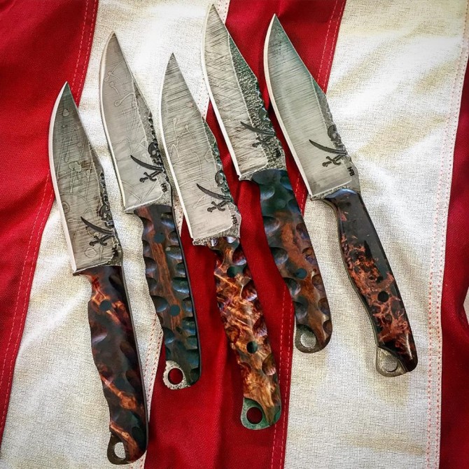 Saturday Night Blade Porn Half Face Knives