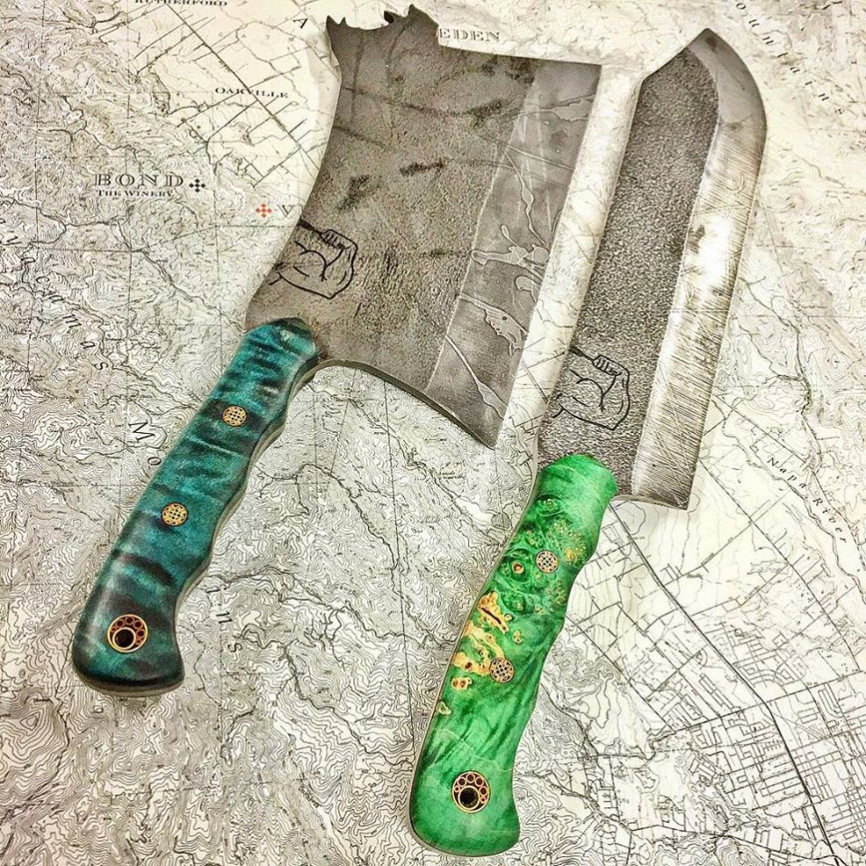 Half Face Knives