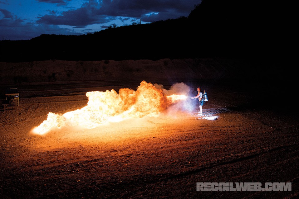 Flamethrowers on the Range RECOIL