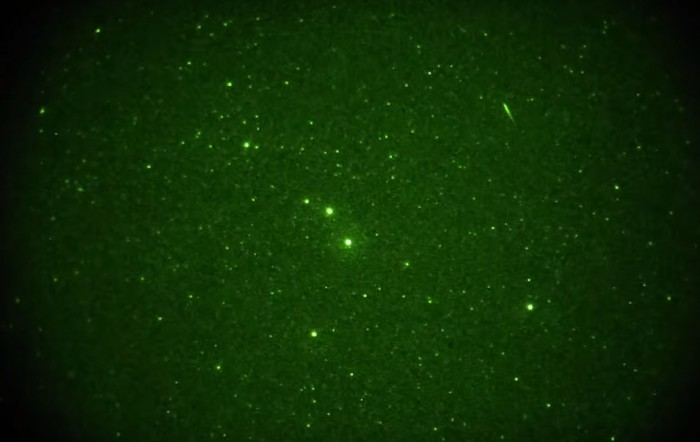 The Galactic Core by way of NVGs