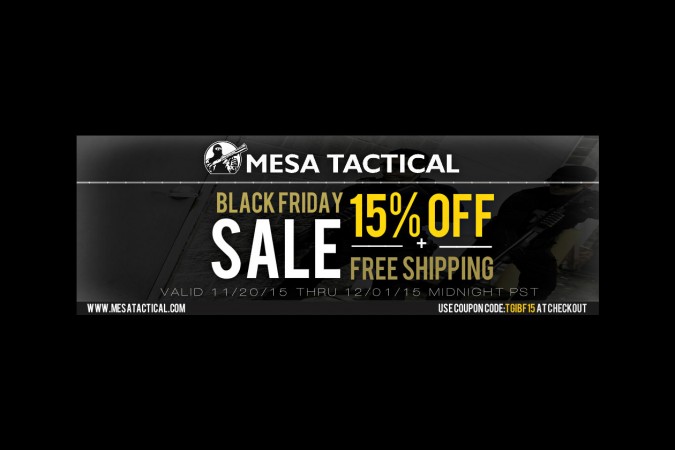Mesa Tactical Black Friday