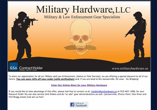 Miltary Hardware LLC 5