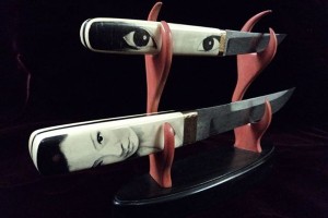 The eyes have it: artistry in ivory by Mike Hasbun (Saturday Night Blade Porn)