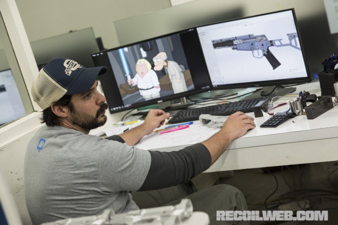Nick Schafer was the lead engineer on The Fix project. HeÕd worked eight years at Browning where he helped give birth to the Winchester XPR. He then spent a year with SIG SAUER where he worked on the 716 G2 for a Canadian Special Operations Forces contract.