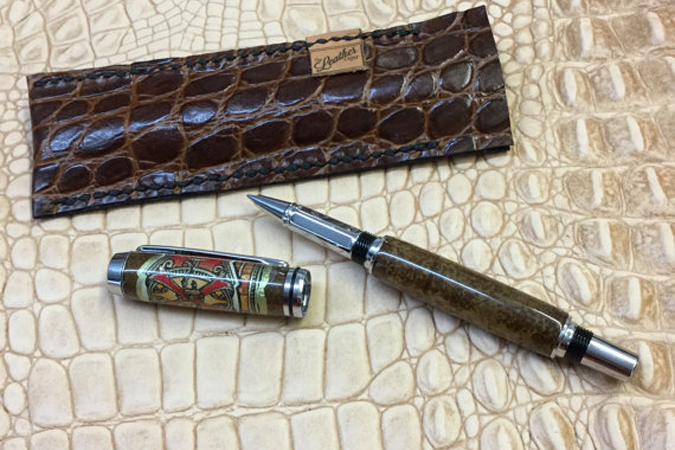 The Leather Cigar cigar tools custom pens and leather 03
