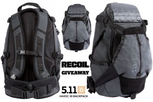 5.11 Tactical HAVOC 30 Backpack Giveaway