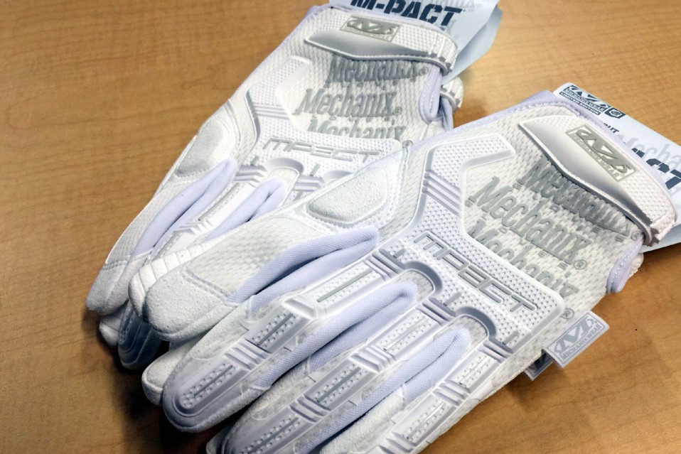Mechanix Limited Edition Whiteout MPact Gloves RECOIL