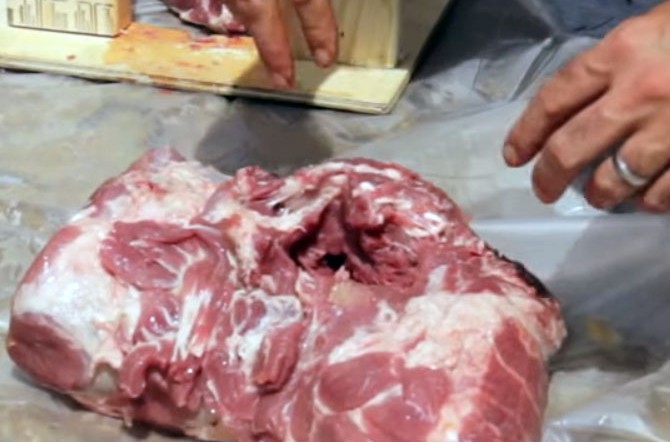 Pork Picnic with a Desert Eagle