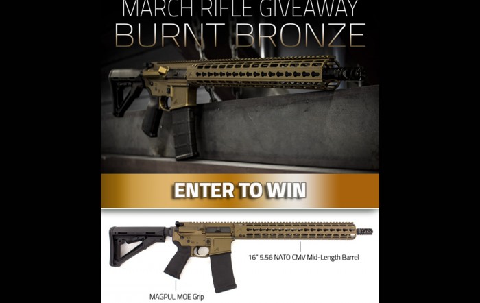 Aero Precision M4E1 Burnt Bronze Rifle Giveaway (March 2016)