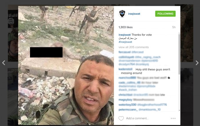 Iraqi SWAT Taking Votes on ISIS Execution NSFW