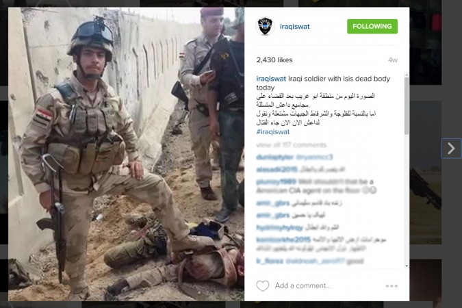 Iraqi Troops Take Votes on Executing Daesh Member 7