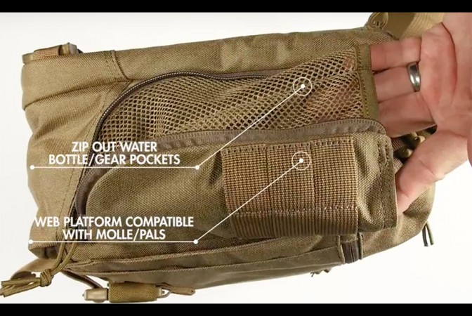 Coyote Ascend Messenger Bag by First Tactical