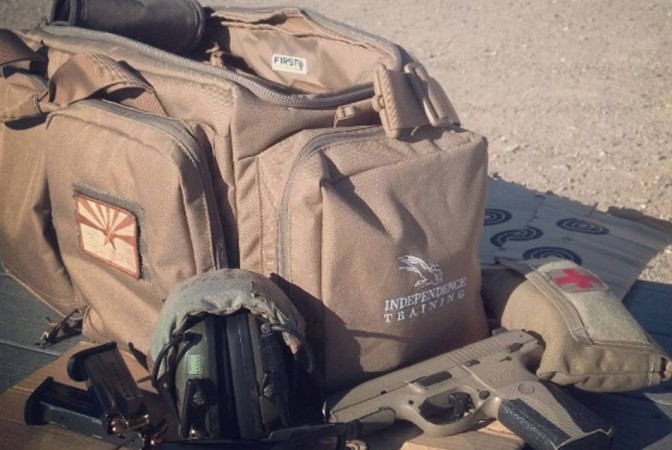 First Tactical Recoil Range Bag 1