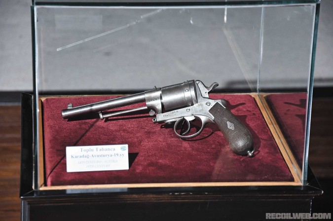 1870 Gasser Pattern revolver in 11.25?36mm. The king of Montenegro ordered that every male had a duty to own one.