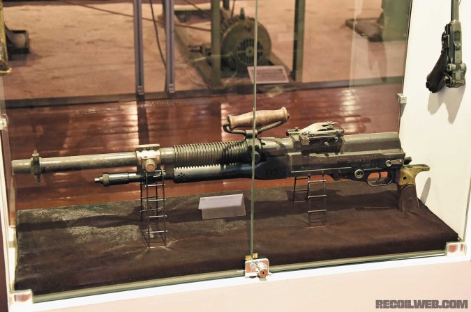 Hotchkiss Portative machine gun in .303 British, as used by the Australian Light Horse regiments at Gallipoli