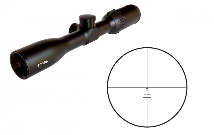 Styrka SH-BDC Reticle and Ballistic Calculator
