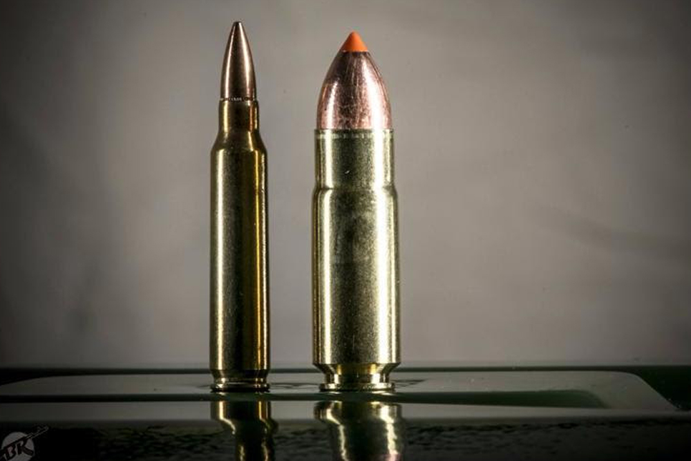 Uses .458 SOCOM cartridge, which accommodates 3 goals before its creation 1...