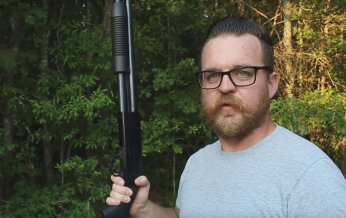 Reporter Shoots Automatic AKAR15 Assault Shotgun