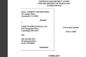 Paul Leitner-Wise Takes LWRC and Sig Sauer to Court